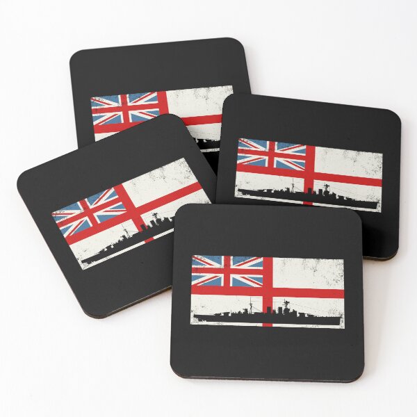Item preview, HMS HOOD British Navy flag designed and sold by NicGrayGraphic.