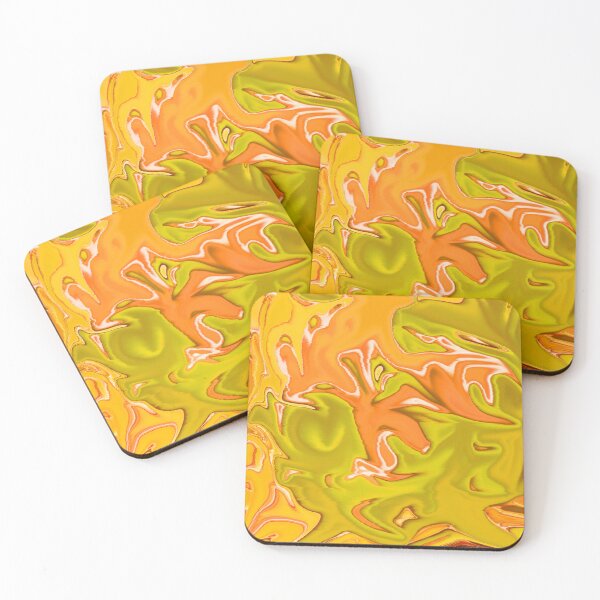 Item preview, Frog Garden Trippy Abstract Psychedelic Artwork designed and sold by vikghosh.