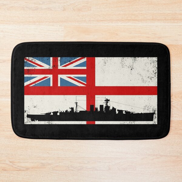 Item preview, HMS HOOD British Navy flag designed and sold by NicGrayGraphic.