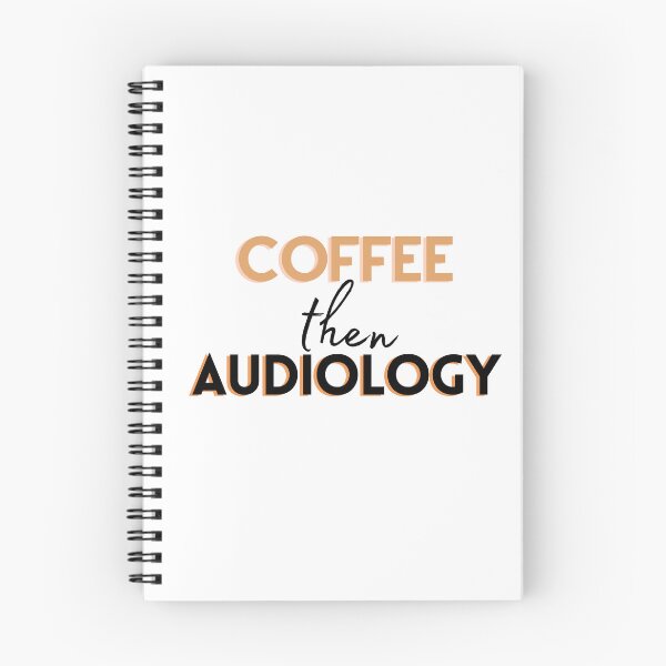 Item preview, Coffee then Audiology designed and sold by Hear4theEars.