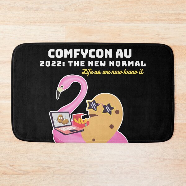 Item preview, ComfyCon AU April 2022 Chicken Tenders (Dark) designed and sold by ComfyConAU.