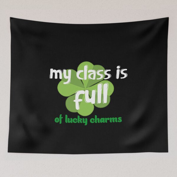 Item preview,  My class is full of Lucky Charms, St Patricks day shirts women designed and sold by Farid1Shop.