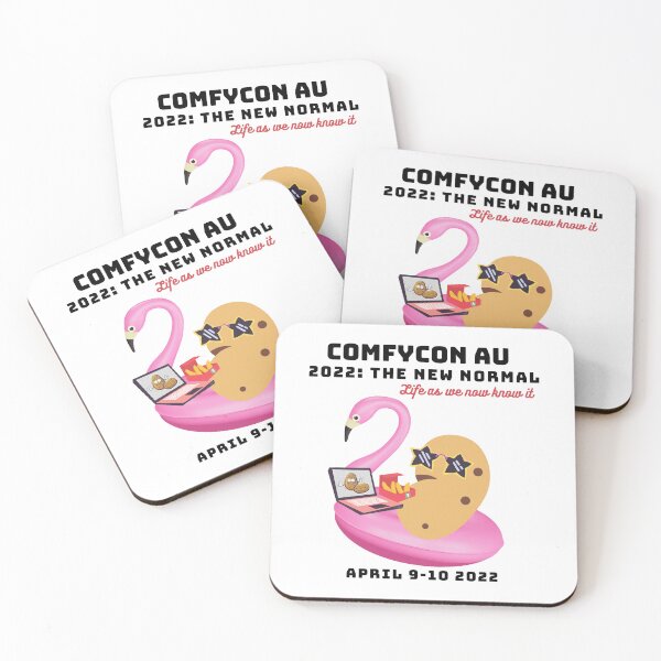 Item preview, ComfyCon AU April 2022 Chicken Tenders (Bright) designed and sold by ComfyConAU.