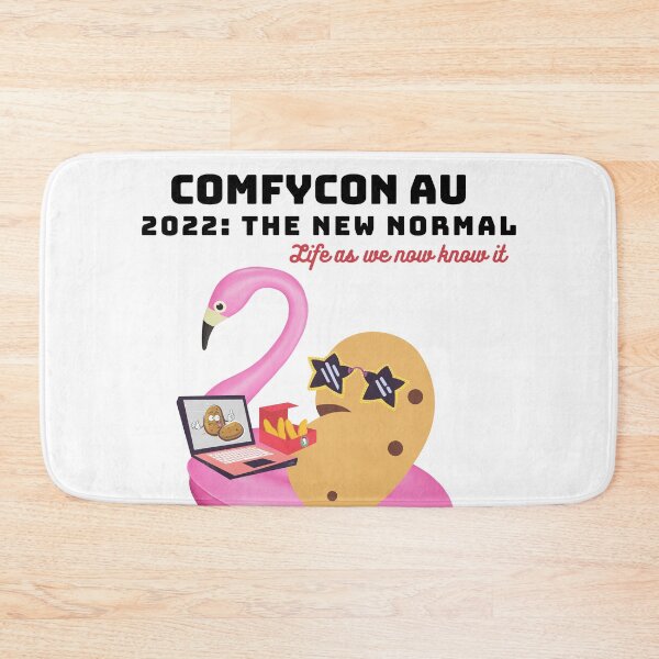 Item preview, ComfyCon AU April 2022 Chicken Tenders (Bright) designed and sold by ComfyConAU.