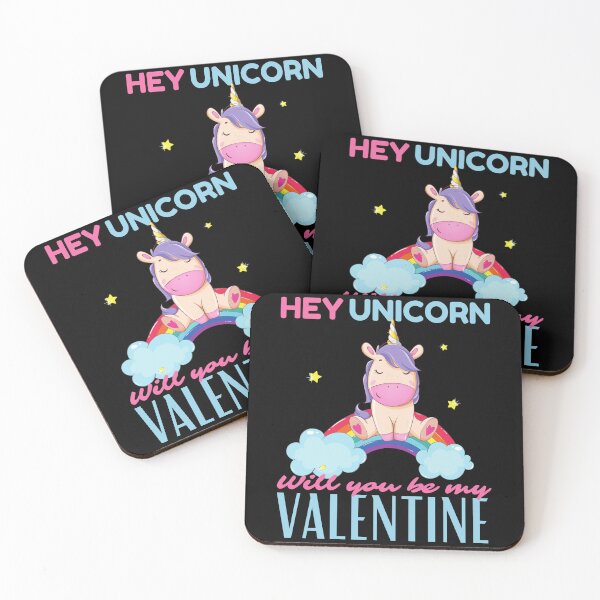 Item preview, Hey Unicorn Will You Be My Valentine designed and sold by EyanShop.