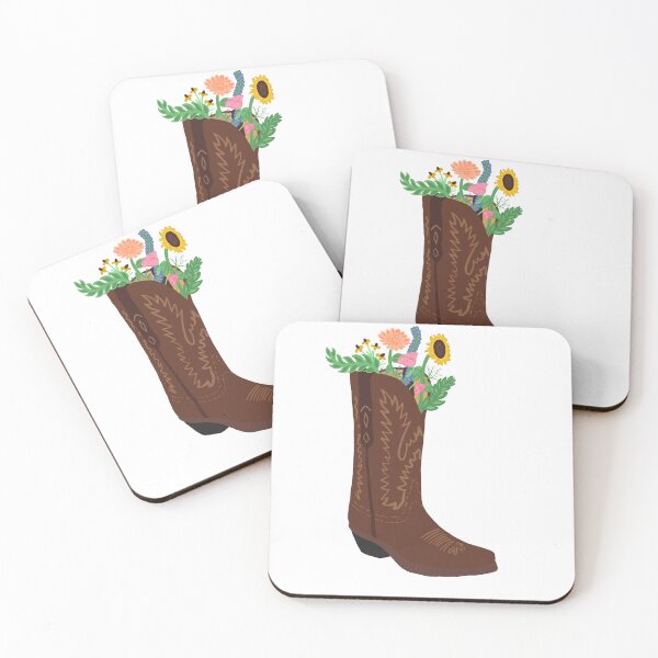 Item preview, Wildflower Cowboy Boot designed and sold by Good-Friday.