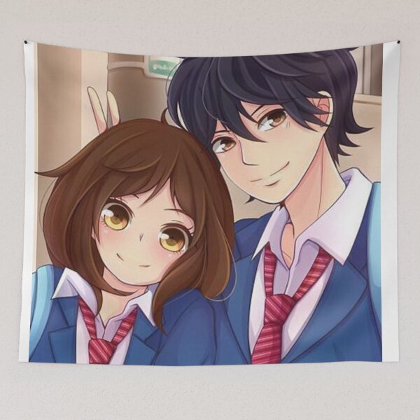 Item preview, Ao Haru Ride Blue Spring Ride Couple designed and sold by NormaBrown1.