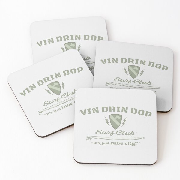Item preview, Vin Drin Dop Surf Club 2 designed and sold by scarrx.