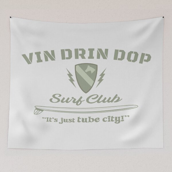 Item preview, Vin Drin Dop Surf Club 2 designed and sold by scarrx.