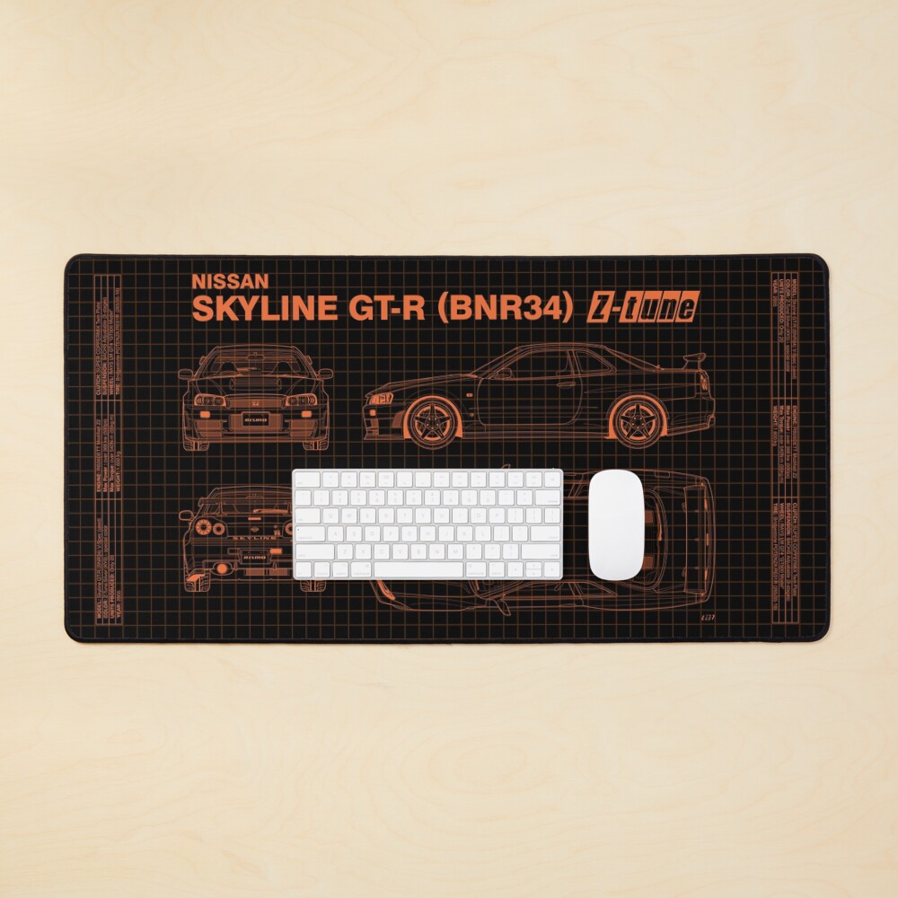 Blueprint - Nissan Skyline GT-R (R34) Z-Tune (Black)