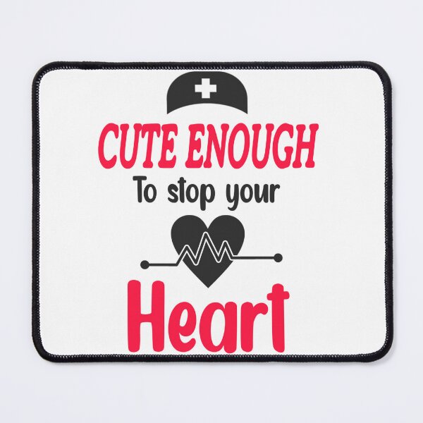 Item preview, Cute enough to stop your heart designed and sold by Mr Wolf.