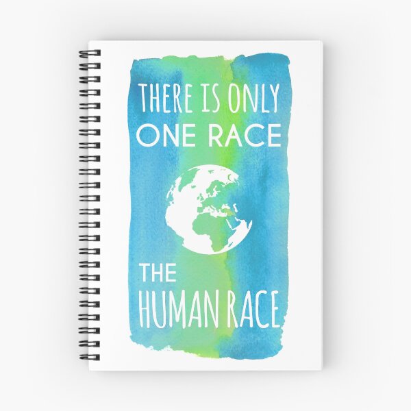 Item preview, Solo hay una raza La raza humana. (azul verde) designed and sold by pixelmist.