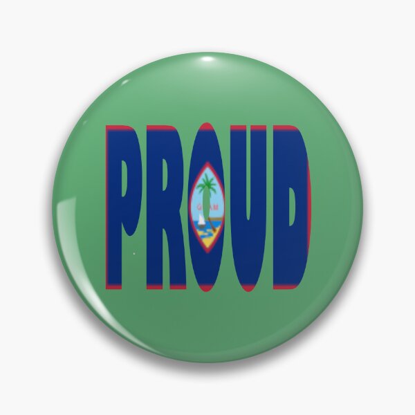 Item preview, Guam Flag Spelling PROUD - Hagåtña - Guamanian designed and sold by Quotes-I-Wear.