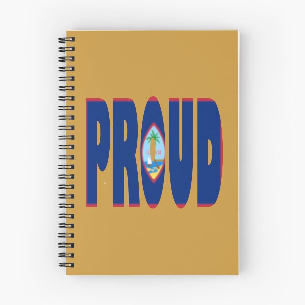 Item preview, Guam Flag Spelling PROUD - Hagåtña - Guamanian designed and sold by Quotes-I-Wear.
