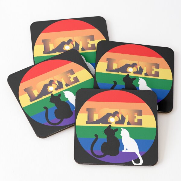 Item preview, couple of cats in love designed and sold by Amar4Ser.
