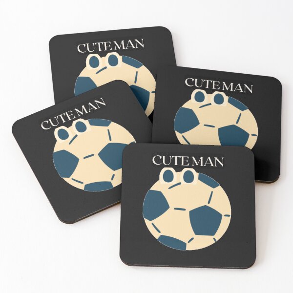 Item preview, cute man soccer ball designed and sold by Highhocreations.