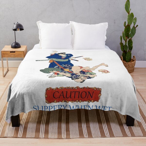 Item preview, Slippery When Wet Samurai designed and sold by Karbast.