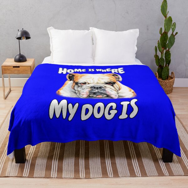 Item preview, Bulldog Pet Owner Home Is Where My Dog Is designed and sold by fantasticdesign.