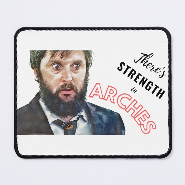 Item preview, There's Strength in Arches - Taskmaster Joe designed and sold by WhiskeySparkle.