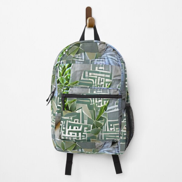 Item preview, Abstract Moroccan Sage Green Succulent CG Artwork designed and sold by InterpreTees.
