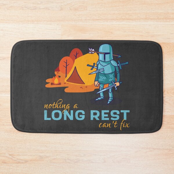 Item preview, Nothing a long rest can't fix - Funny D&D Novelty designed and sold by SqrlStudios.