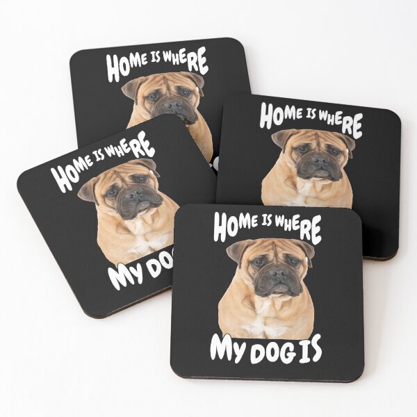 Artikelvorschau, Bullmastiff Hundebesitzer Zuhause ist, wo mein Hund ist entworfen und verkauft von fantasticdesign.