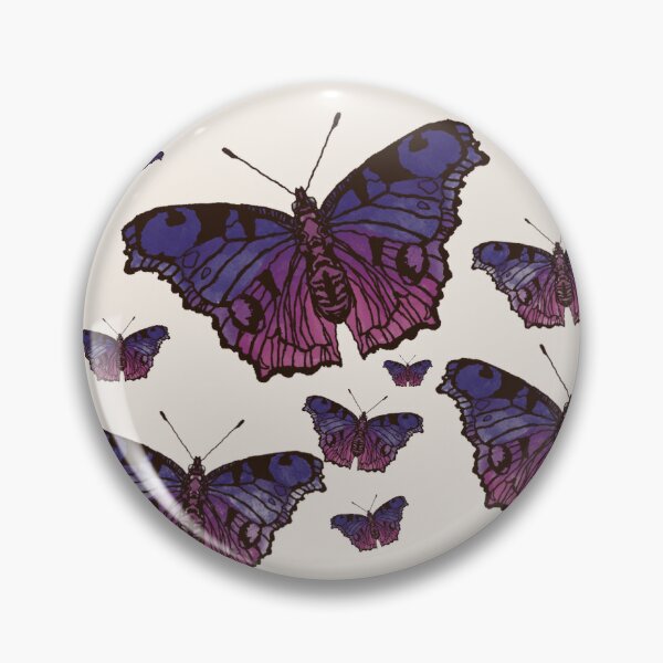 Pink and Purple Butterfly Pin | Novelty Pins | Unique Pins | Fun Pins | Cute Pins