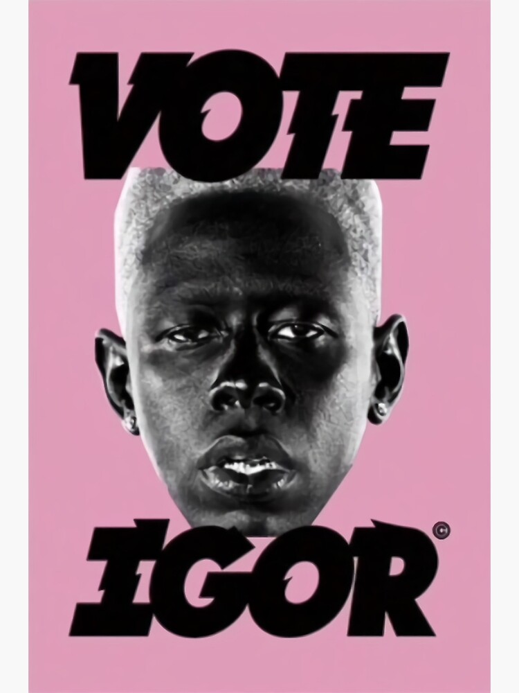 Discover The Creators “Vote Igor” poster Premium Matte Vertical Poster