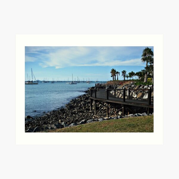 Airlie Beach Boardwalk Art Print