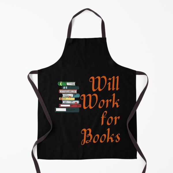 Item preview, Will Work for Books designed and sold by Peter Stawicki.