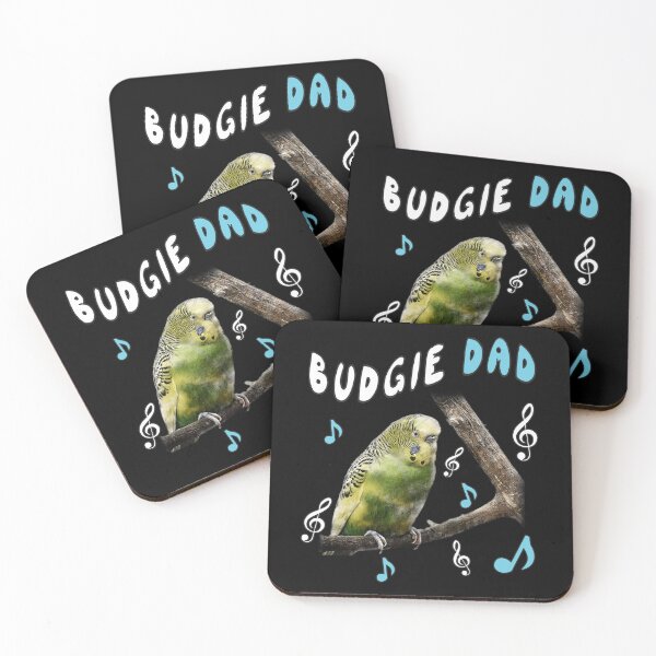 Item preview, Budgie DAD - Funny But True designed and sold by aventi24.