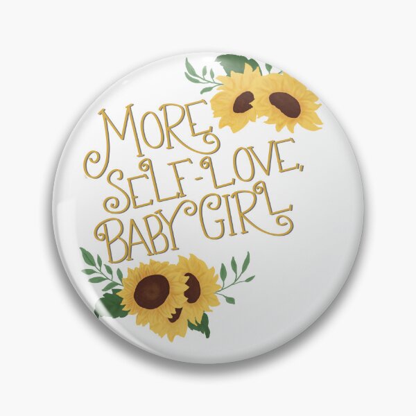 Item preview, More Self-Love, Baby Girl Sunflowers designed and sold by kbkiwiart.