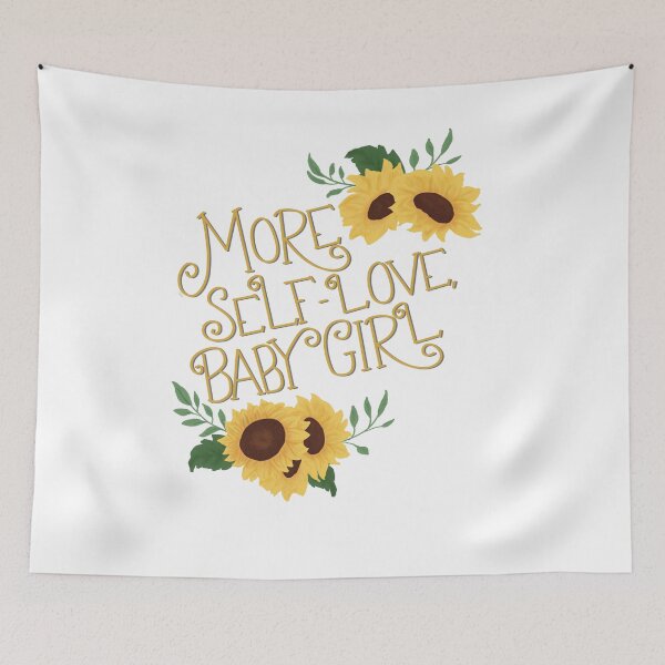 Item preview, More Self-Love, Baby Girl Sunflowers designed and sold by kbkiwiart.
