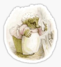 The Hedgehog- Beatrix Potter Sticker