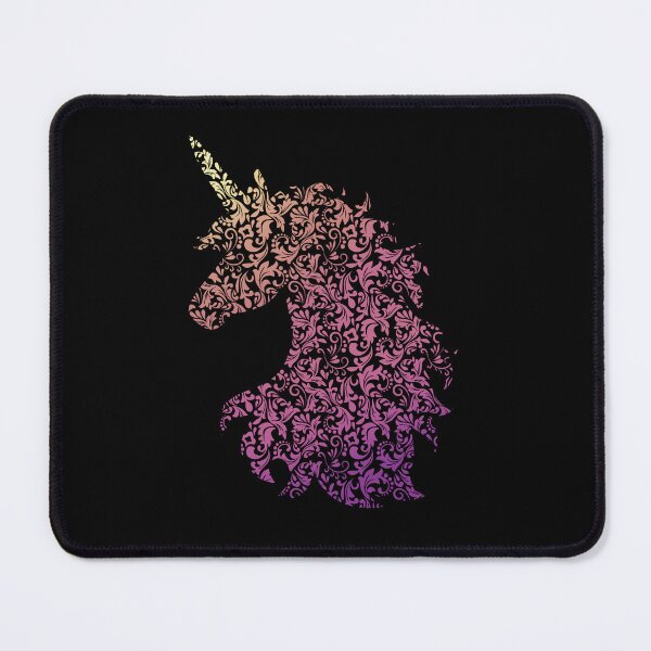 Item preview, Floral Unicorn Silhouette designed and sold by SavageClover.