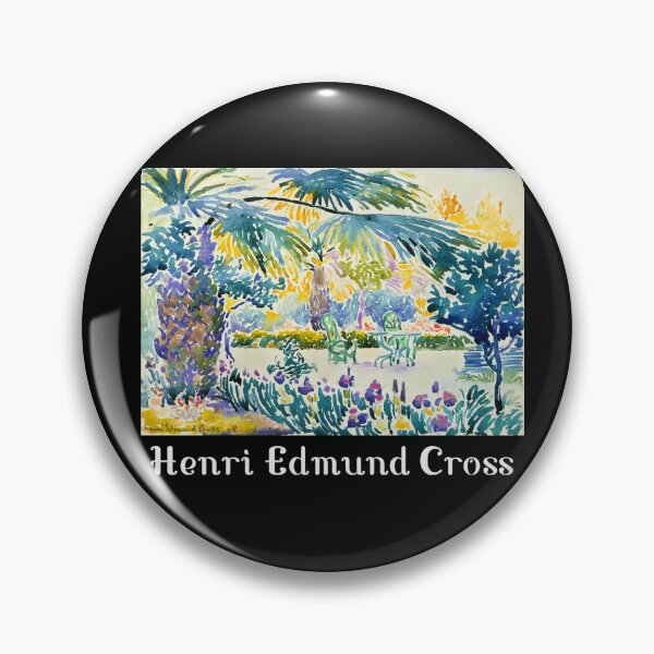 Item preview, The Garden Of The Painter At St. Clair By Henri Edmund Cross designed and sold by KathteeDesign.