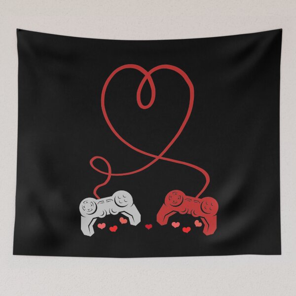 Item preview, Valentine's Day Gamer Chick Gaming Addict designed and sold by Tasha McGlashan.
