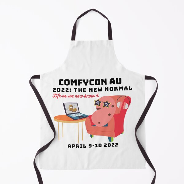 Item preview, ComfyCon AU April 2022 Couch Potato (Bright) designed and sold by ComfyConAU.