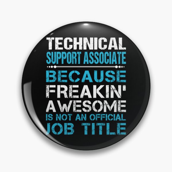 Item preview, Technical Support Associate T Shirt - Freaking Awesome Job Gift Item Tee designed and sold by oetate4774.