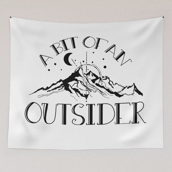 Item preview, Outsider Mountains designed and sold by kbkiwiart.