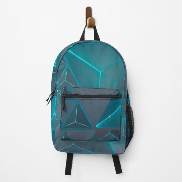 Item preview, Geometric Triangles Blue Light designed and sold by clothstudios.