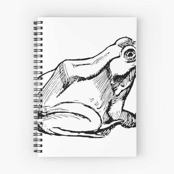 Item preview, Frog Drawing designed and sold by seriouscereal.