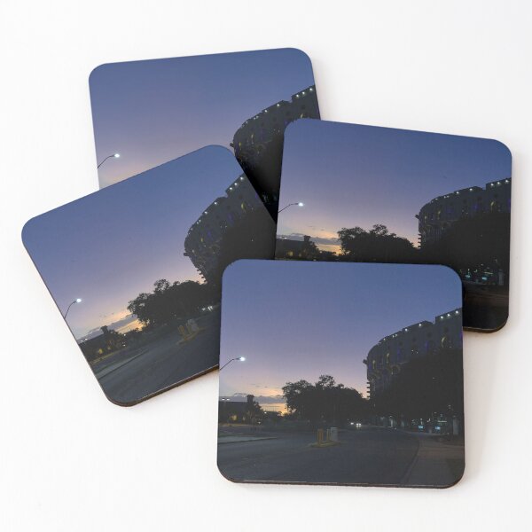 Item preview, Tiger stadium at dusk designed and sold by DynamiteNoodles.
