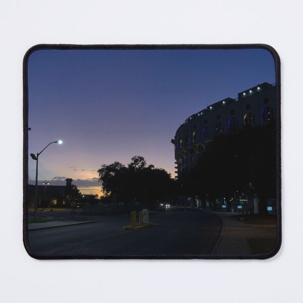 Item preview, Tiger stadium at dusk designed and sold by DynamiteNoodles.