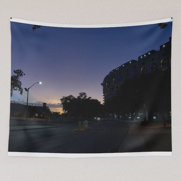 Item preview, Tiger stadium at dusk designed and sold by DynamiteNoodles.