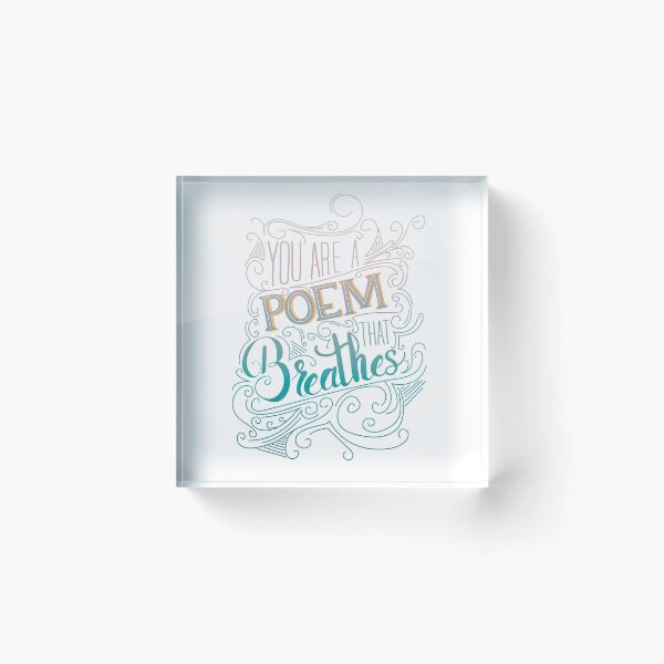 Item preview, You are a Poem that Breathes designed and sold by kbkiwiart.