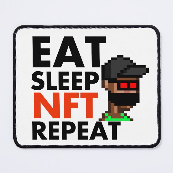 Item preview, Eat Sleep Collect NFT Crypto Monkey #44 designed and sold by patricklevar.