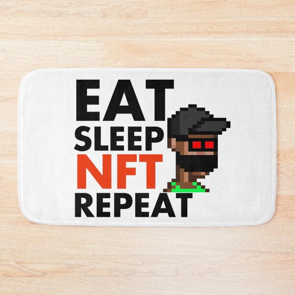 Item preview, Eat Sleep Collect NFT Crypto Monkey #44 designed and sold by patricklevar.