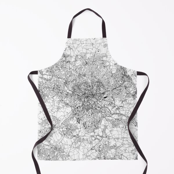 Item preview, Leeds White Map designed and sold by multiplicitymap.