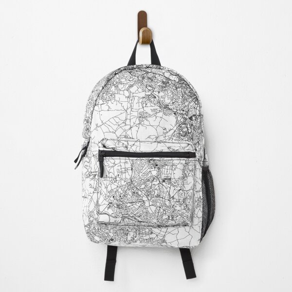 Item preview, Leeds White Map designed and sold by multiplicitymap.